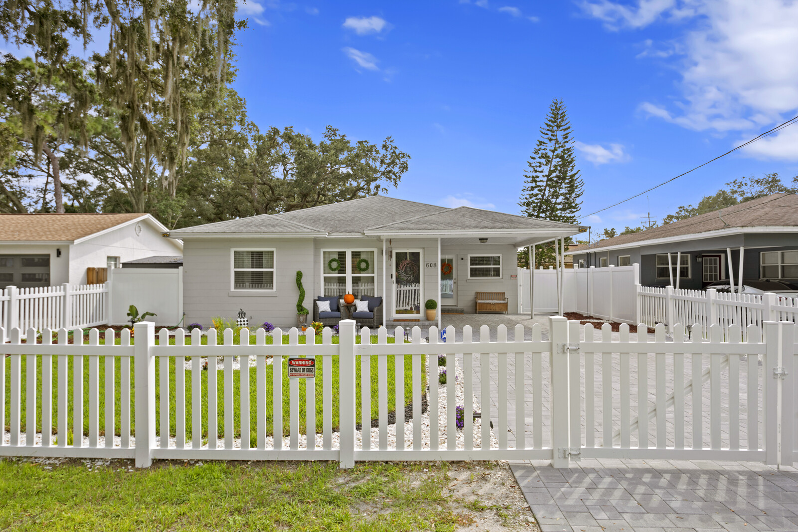 Picket Fence at South Seminole Heights Home for Sale