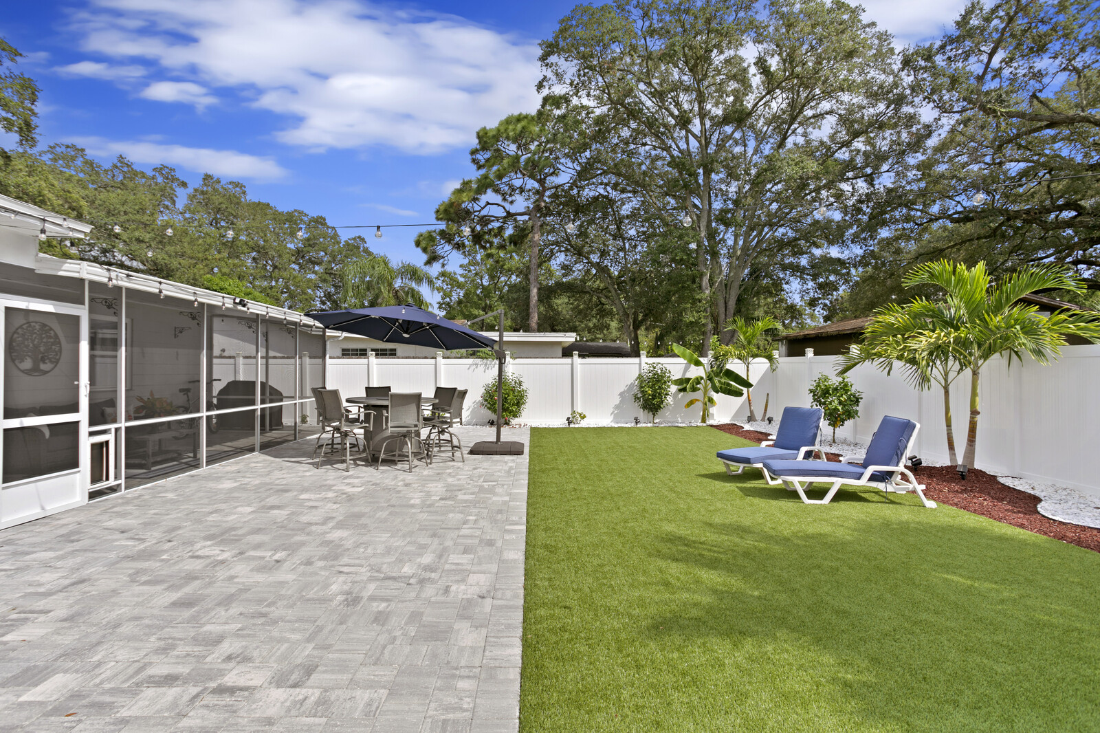 Landscape Design in South Seminole Heights in Tamnpa Florida